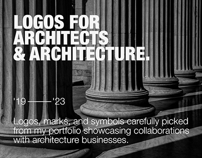 Architecture Logofolio — 2019/2023