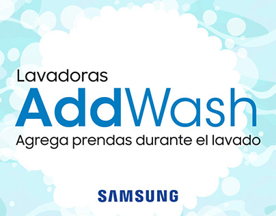 AddWash - Lavadoras Samsung