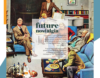 Future Nostalgia : Home interior trends