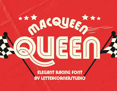 MACQUEEN | FREE RACING FONT