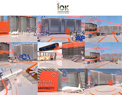 KBU Video Conferences Virtual Set Design By IOK