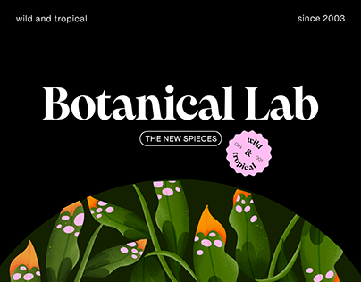 Botanical Lab - The new spieces