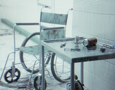 Hospital Cinema4D + Octane render