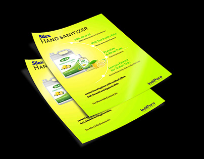 Catalogue and flyer design for housekeeping chemicals