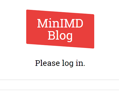 MinIMD Blog