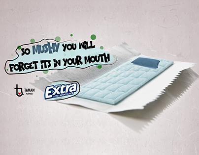 Extra gum advertising