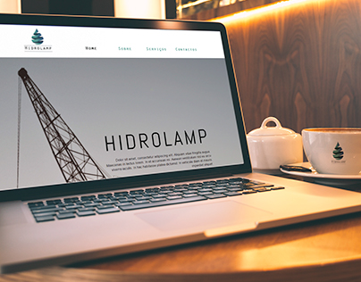 Hidrolamp (Web Design)