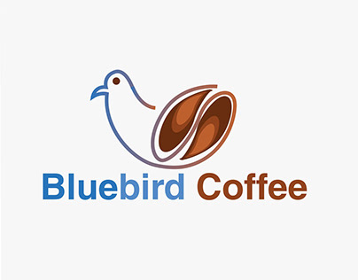 Bluebird Coffee Logo Design
