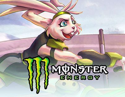 Project thumbnail - Monster Energy - Energy like animals