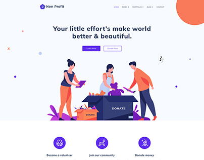 Charity Website Template