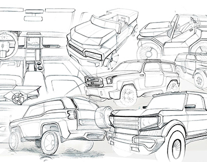 Automotive Sketches