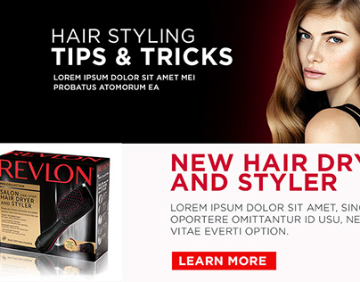 Revlon Hair Tools: Desktop Concepts