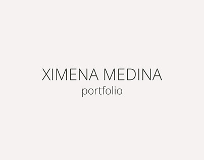 Ximena Medina - Portfolio
