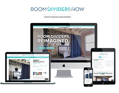 RoomDividersNow - Shopify Design & Development