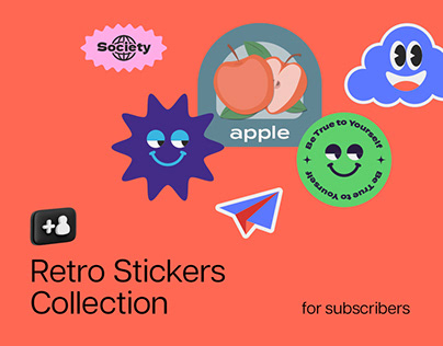 Retro Sticker Pack