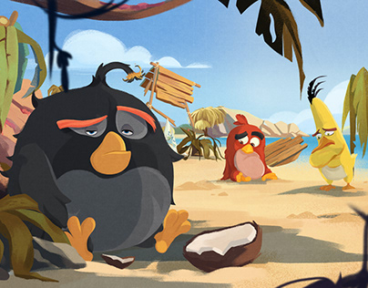 开心消消乐X Angry Birds Animation