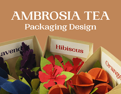 Ambrosia Tea - Packaging Design