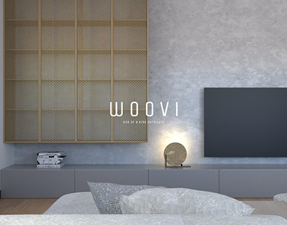 Woovi - Interior Furniture Studio Logo