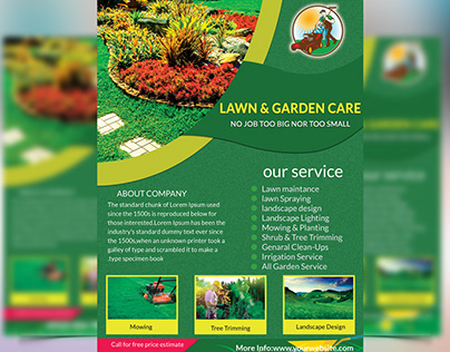 Lawn & Garden Care Flyer