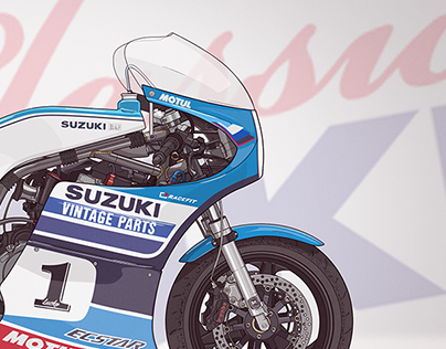 Suzuki XR69 - Team Classic Suzuki