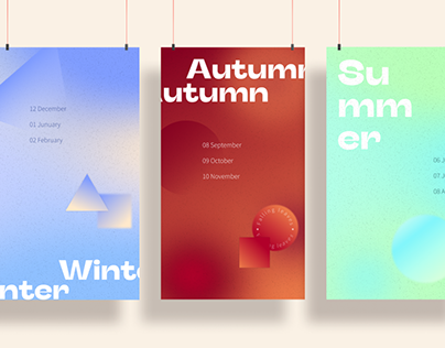 Posters "Seasons"