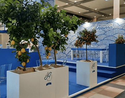 Agricola Azzurra | Stand exhibition at MACFRUT