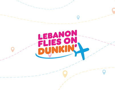 DUNKIN' LEB - Airport instore branding