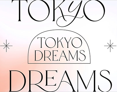 Tokyo Dreams Display Ligature Serif