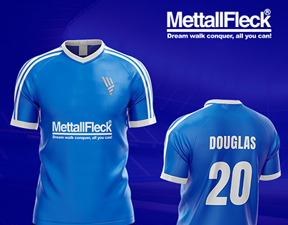 Camisa Mettall Fleck - Time interno de Futebol.