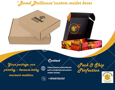 Buy Best Custom Mailer Boxes At CBE