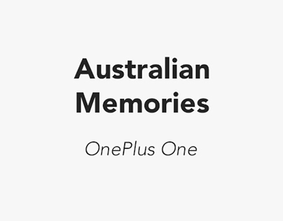 Australian Memories [OnePlus One]