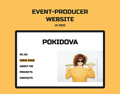 Personal portfolio website design