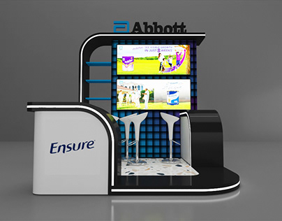 Abbot Mall Activation kiosk design