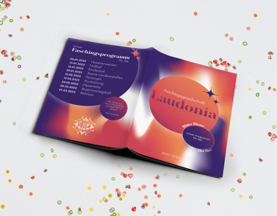 Info magazine for the carnival association Laudonia