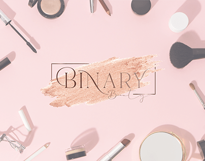 Binary Beauty Logo design