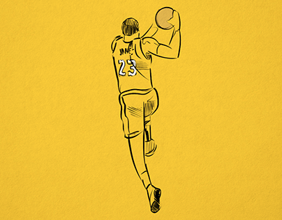 LeBron - Animated by hand
