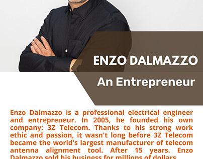 Enzo Dalmazzo - An Entrepreneur