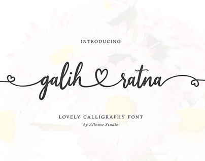 Galih Ratna - Free Handwritten Font