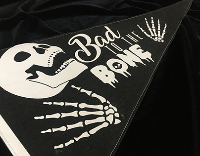 Bad to the Bone Pennant