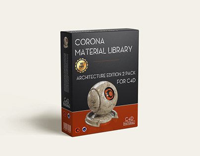 Corona material library for C4D Architecture Edition 2