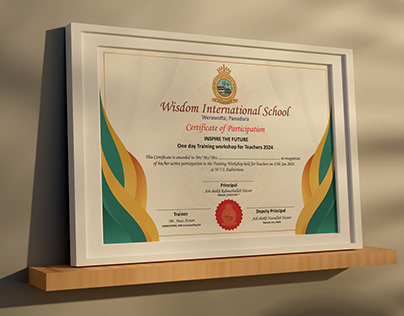 Certificate to WIS
