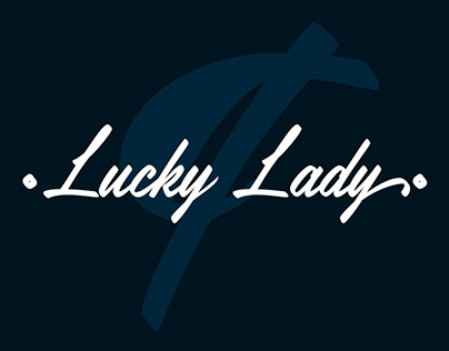 Lucky Lady script typeface