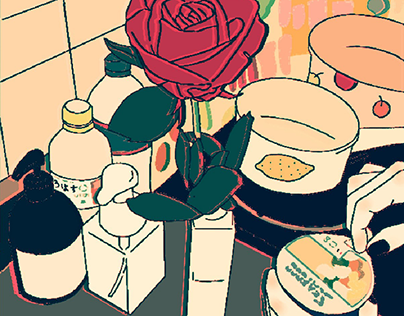 Kitchen illustration - Anh Konge