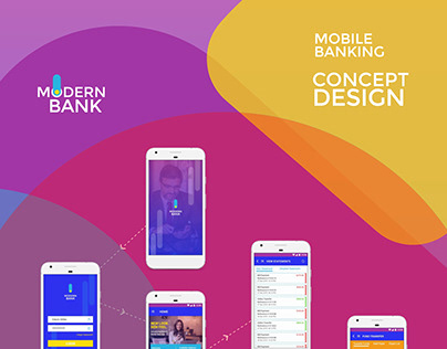 Mobile Banking Modern Design