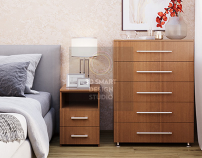 3D modeling and 3D visualization of dressers
