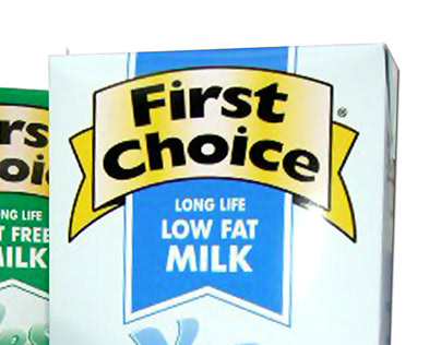 First Choice Milk - Packaging Design