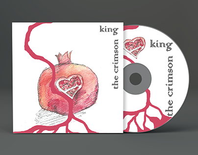 POMEGRANATE - the crimson king | album cover