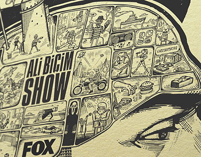 FOX TV / Ali Bicim Show / İllustration