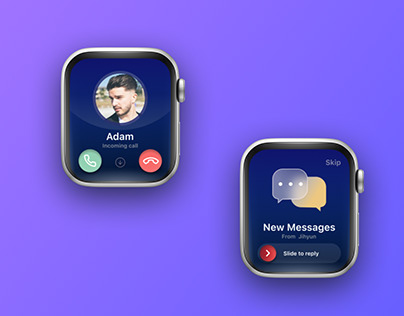Project thumbnail - Apple Watch - Interface Design