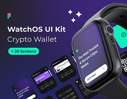 WatchOS UI Kit - Crypto Wallet